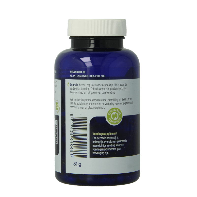 Vitakruid DPP - IV Ultimate BioCore Optimum Complete Enzymen 90 Vegetarische capsules - DrogistWereld