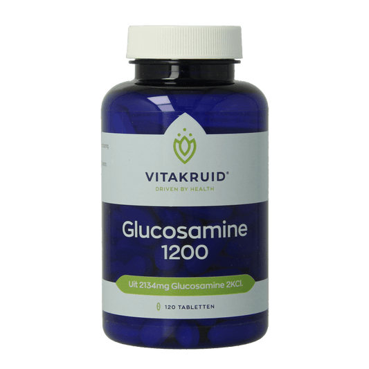 Vitakruid Glucosamine sulfaat 2 KCI 1200mg 120 Tabletten - DrogistWereld