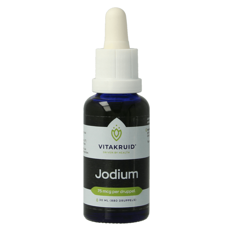 Vitakruid Jodium Nascent (Natriumjodide) Druppels Vloeibaar 30 Milliliter - DrogistWereld
