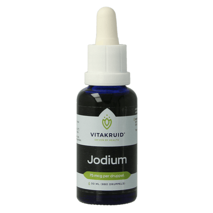 Vitakruid Jodium Nascent (Natriumjodide) Druppels Vloeibaar 30 Milliliter - DrogistWereld