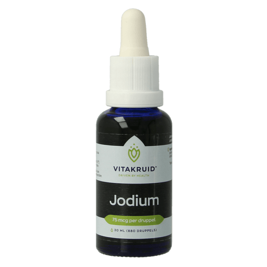 Vitakruid Jodium Nascent (Natriumjodide) Druppels Vloeibaar 30 Milliliter - DrogistWereld