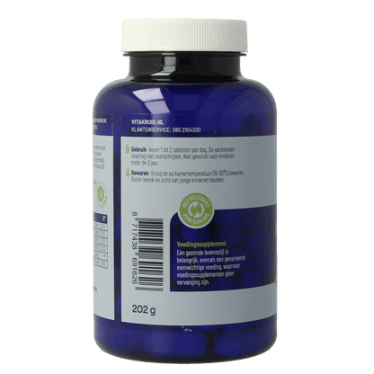 Vitakruid Magnesium 200 Complex Tauraat Malaat Bisglycinaat 90 Tabletten - DrogistWereld