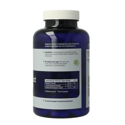 Vitakruid Magnesium Tauraat met Vitamine B6 (P - 5 - P) 180 Vegetarische capsules - DrogistWereld
