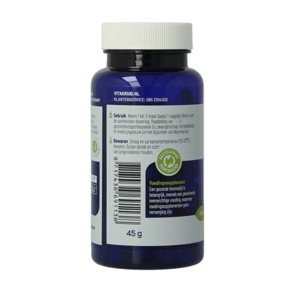 Vitakruid Rhodiola extract 500 mg 3% Rosavin 1% Salidroside 60 Vegetarische capsules - DrogistWereld