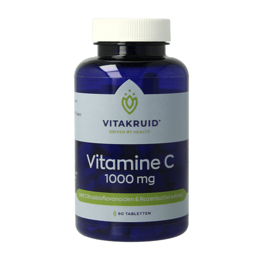 Vitakruid Vitamine C 1000 met Bioflavonoiden & Rozenbottel 90 Tabletten - DrogistWereld