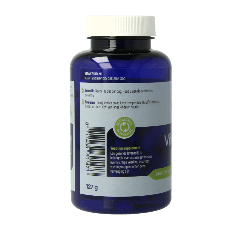 Vitakruid Vitamine C 1000 met Bioflavonoiden & Rozenbottel 90 Tabletten - DrogistWereld