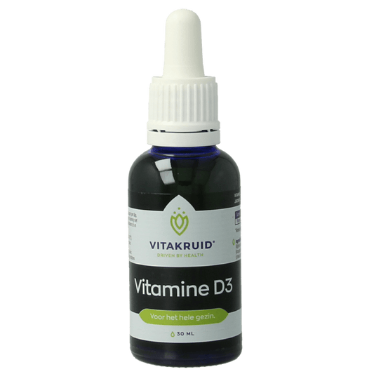 Vitakruid Vitamine D3 druppels 5 mcg / 200 IE per druppel 30 Milliliter - DrogistWereld