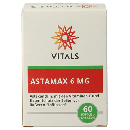 Vitals Astamax 6 mg 60 Softgels - DrogistWereld