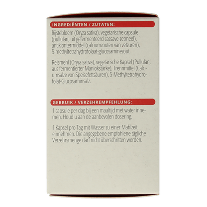 Vitals Folaat 5 - MTHF 400 mcg 100 Capsules - DrogistWereld