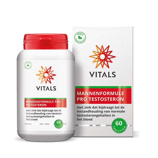 Vitals Mannenformule pro testosteron vit 60 Tabletten - DrogistWereld