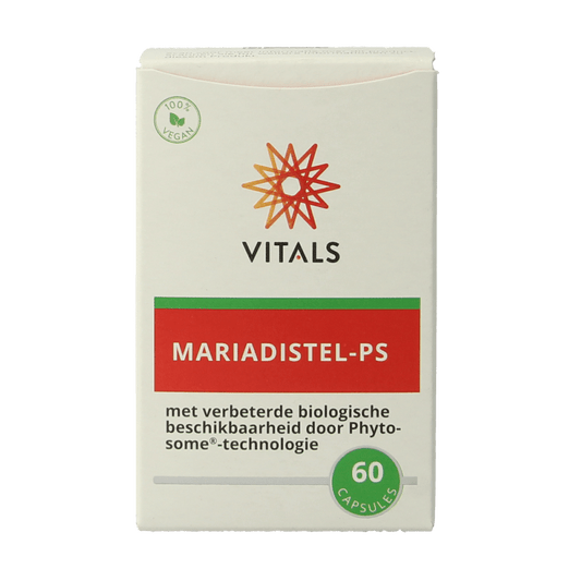 Vitals Mariadistel - PS 60 Capsules - DrogistWereld