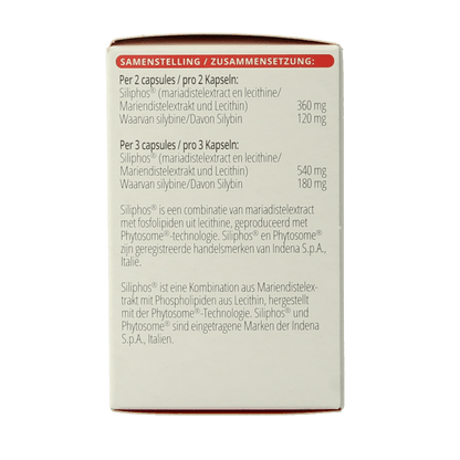 Vitals Mariadistel - PS 60 Capsules - DrogistWereld
