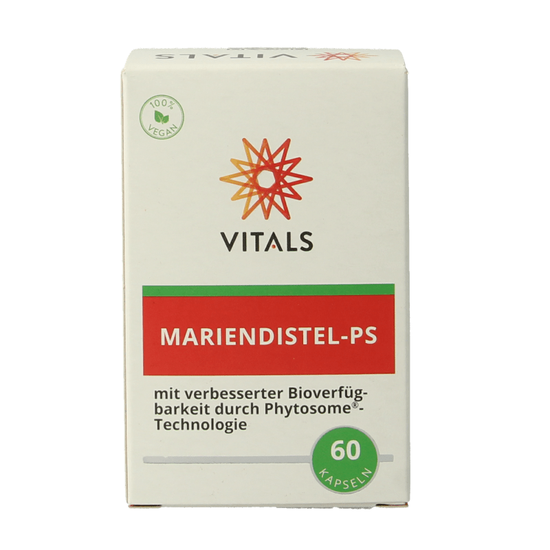 Vitals Mariadistel - PS 60 Capsules - DrogistWereld
