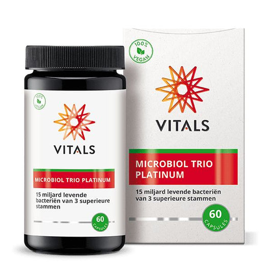 Vitals Microbiol trio platinum 60 Capsules - DrogistWereld