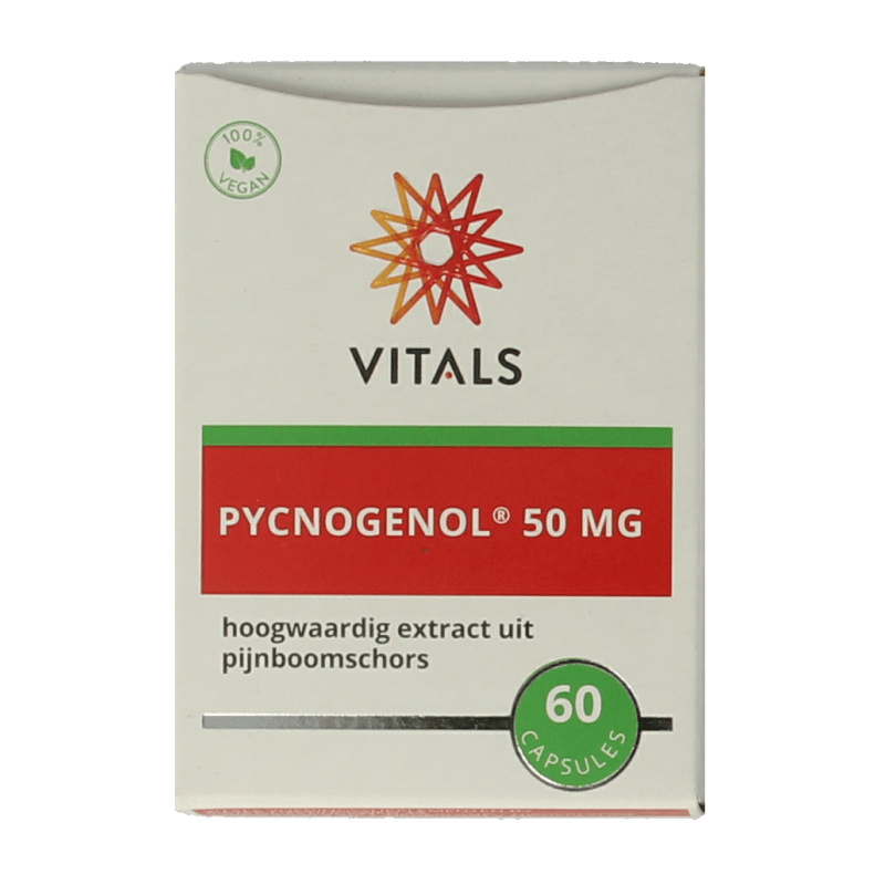 Vitals Pycnogenol 60 Capsules - DrogistWereld