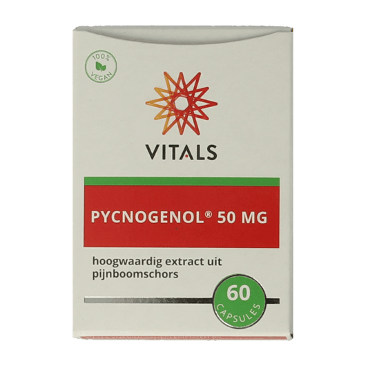 Vitals Pycnogenol 60 Capsules - DrogistWereld