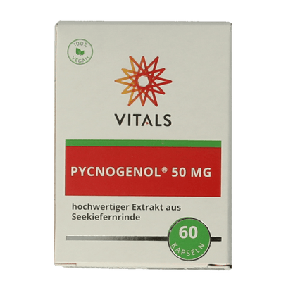 Vitals Pycnogenol 60 Capsules - DrogistWereld