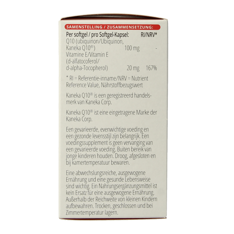 Vitals Q10 100 mg 150 Softgels - DrogistWereld