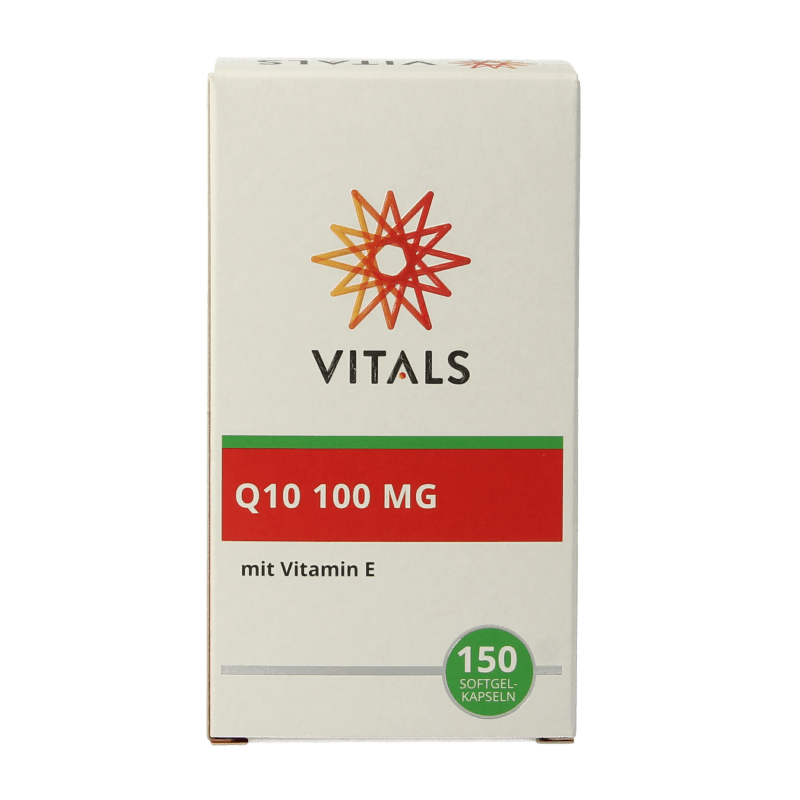 Vitals Q10 100 mg 150 Softgels - DrogistWereld