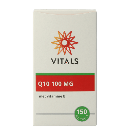 Vitals Q10 100 mg 150 Softgels - DrogistWereld