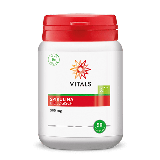 Vitals Spirulina 500mg bio 90 Tabletten - DrogistWereld