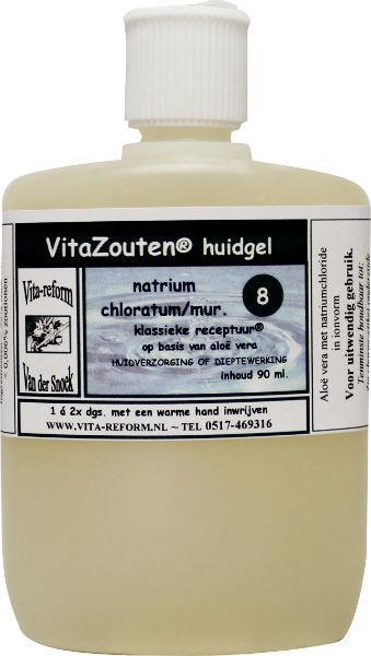 Vitazouten Natrium chloratum/mur. huidgel nr. 08 90 Milliliter - DrogistWereld