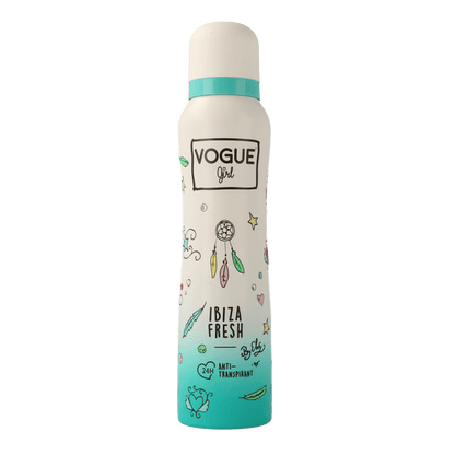 Vogue Girl deodorant Ibiza fresh 150 Milliliter - DrogistWereld