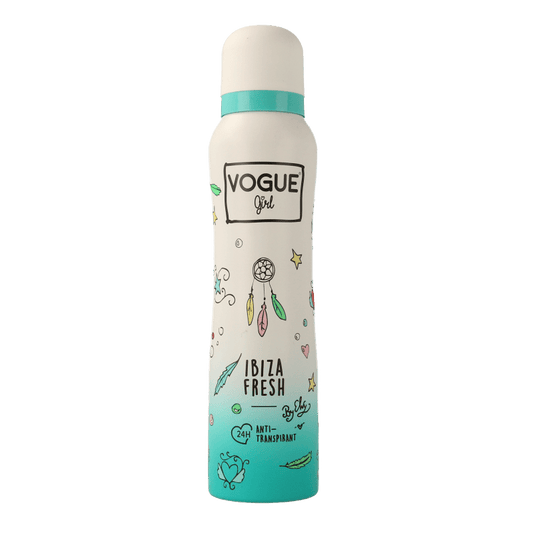 Vogue Girl deodorant Ibiza fresh 150 Milliliter - DrogistWereld