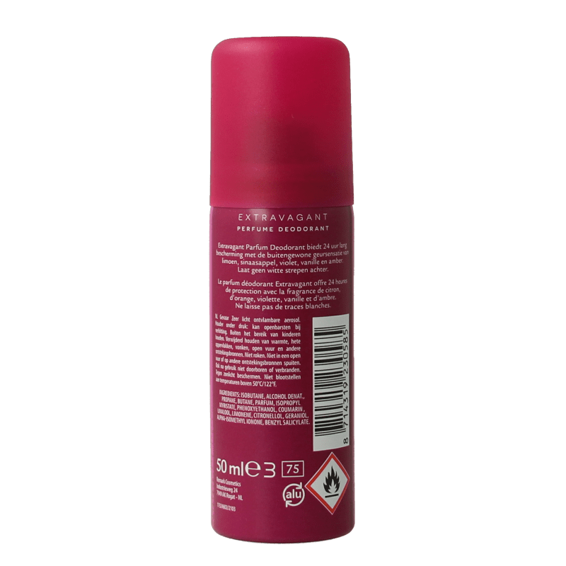 Vogue Parfum deodorant extravagant 50 Milliliter - DrogistWereld