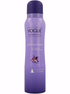 Vogue Parfum deodorant reve exolique 150 Milliliter - DrogistWereld