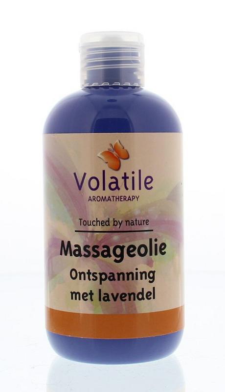 Volatile Massageolie ontspanning lavendel geranium 250 Milliliter - DrogistWereld