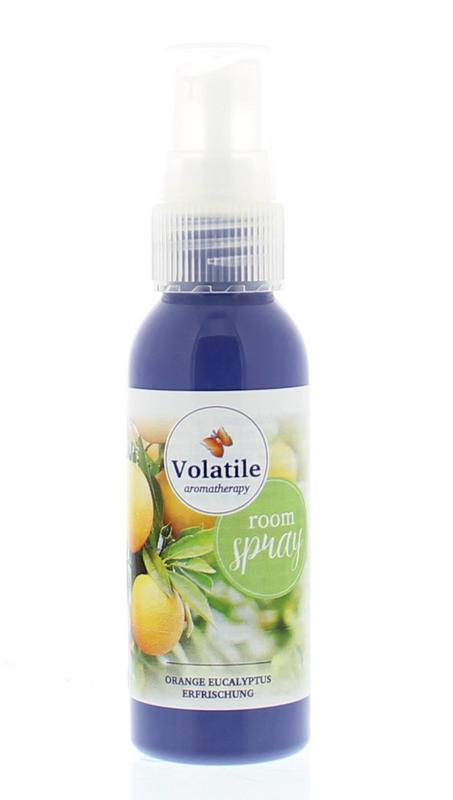 Volatile Roomspray orange - eucalyptus 50 Milliliter - DrogistWereld