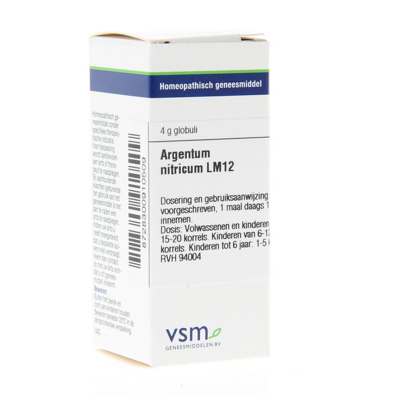 VSM Argentum nitricum LM12 4 Gram - DrogistWereld