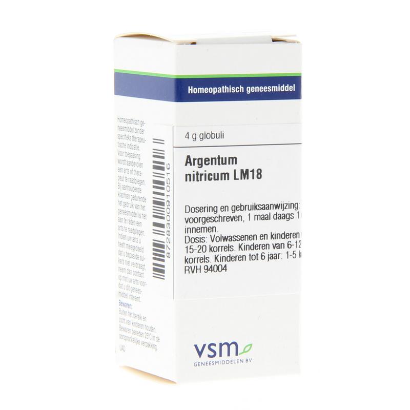 VSM Argentum nitricum LM18 4 Gram - DrogistWereld
