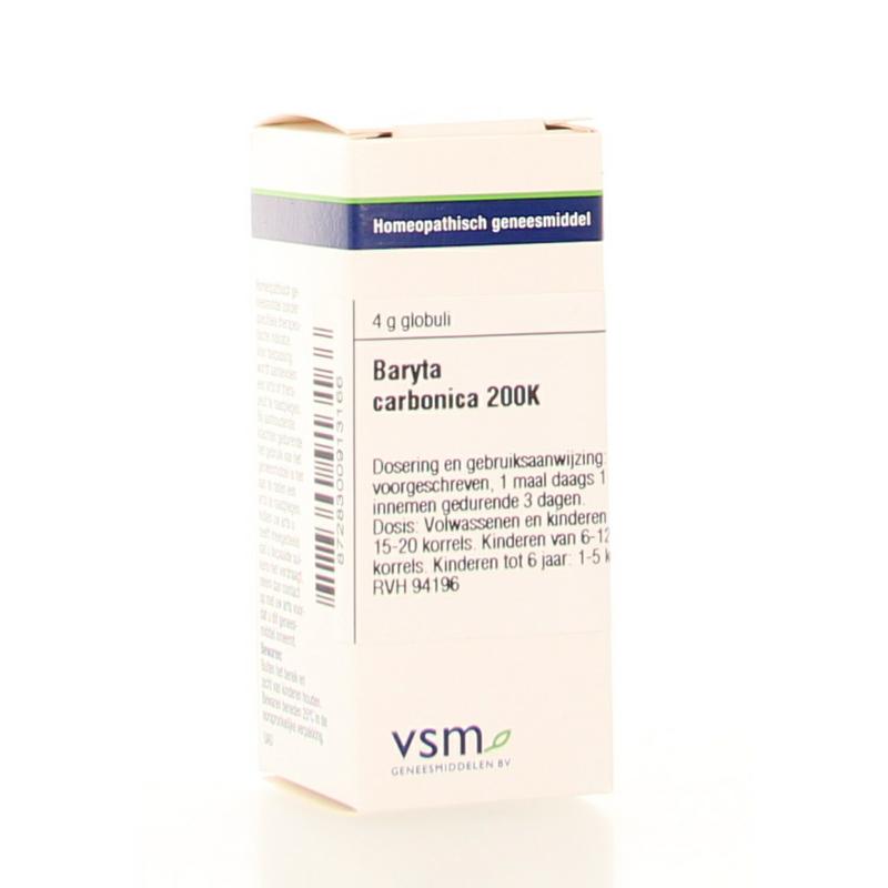 VSM Baryta carbonica 200K 4 Gram - DrogistWereld