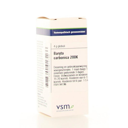 VSM Baryta carbonica 200K 4 Gram - DrogistWereld