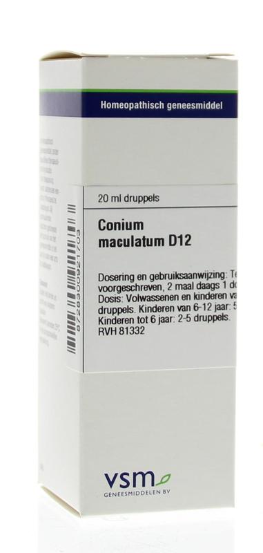 VSM Conium maculatum D12 20 Milliliter - DrogistWereld