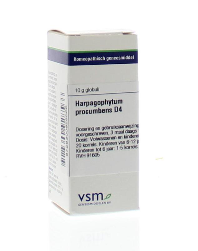 VSM Harpagophytum procumbens D4 10 Gram - DrogistWereld