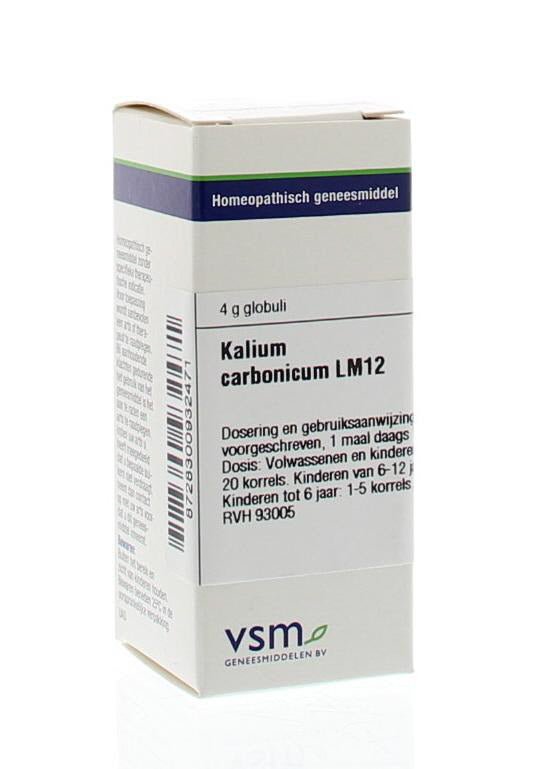 VSM Kalium carbonicum LM12 4 Gram - DrogistWereld