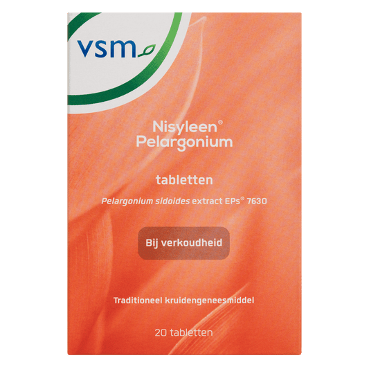VSM Nisyleen pelargonium 20 Tabletten - DrogistWereld