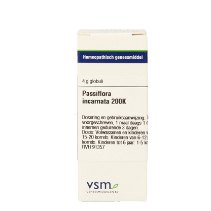 VSM Passiflora incarnata 200K 4 Gram - DrogistWereld