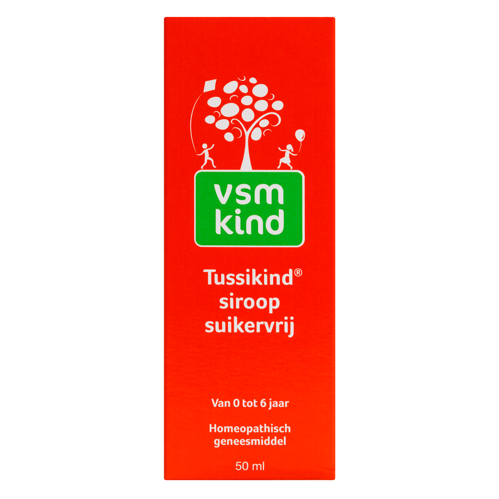 VSM Tussikind siroop suikervrij 50 Milliliter - DrogistWereld