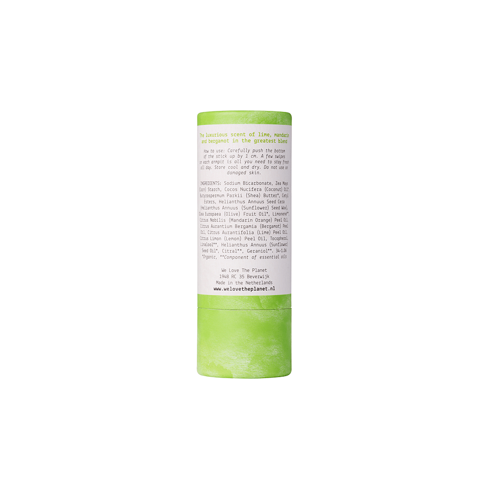 We Love Deodorant stick luscious lime 40 Gram - DrogistWereld