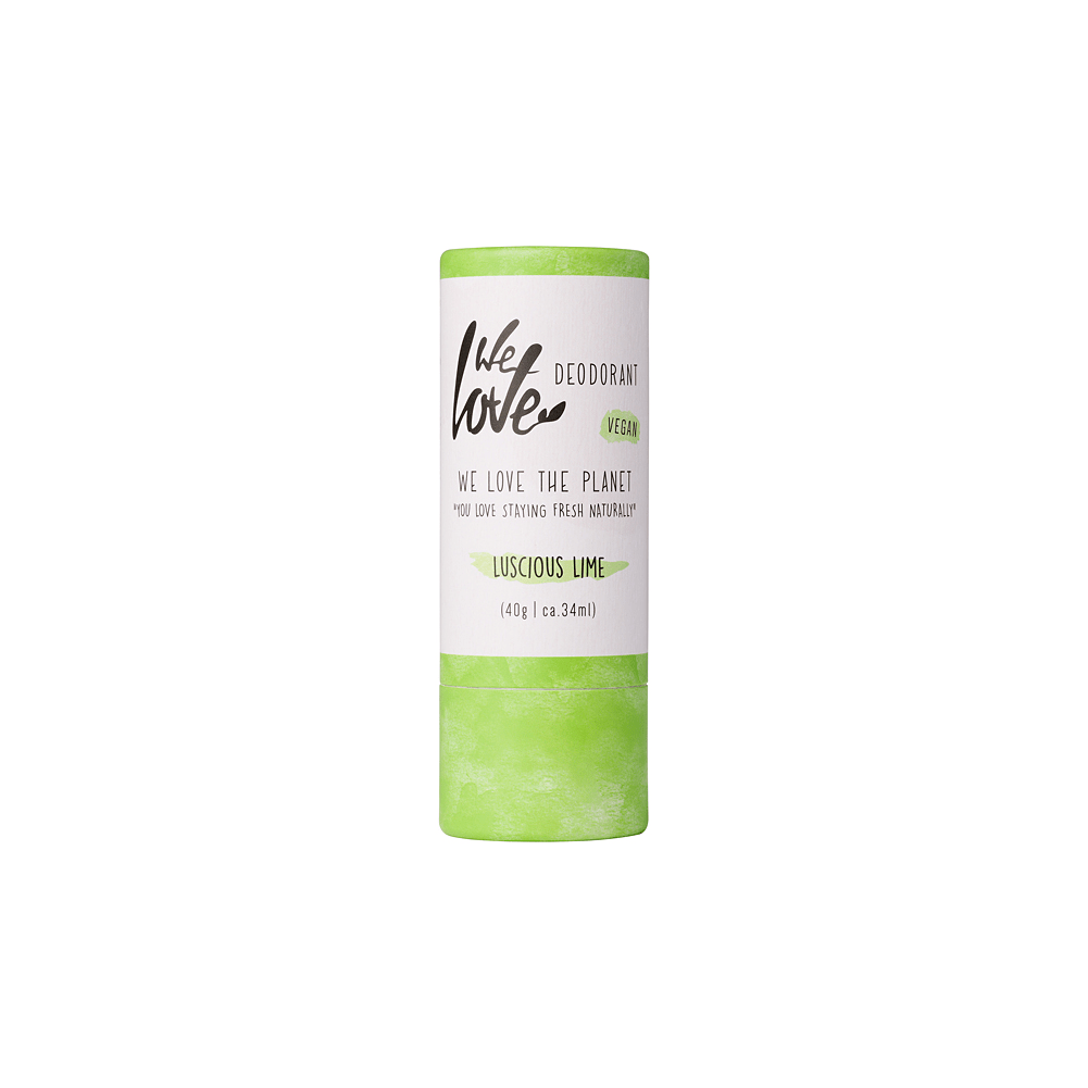 We Love Deodorant stick luscious lime 40 Gram - DrogistWereld