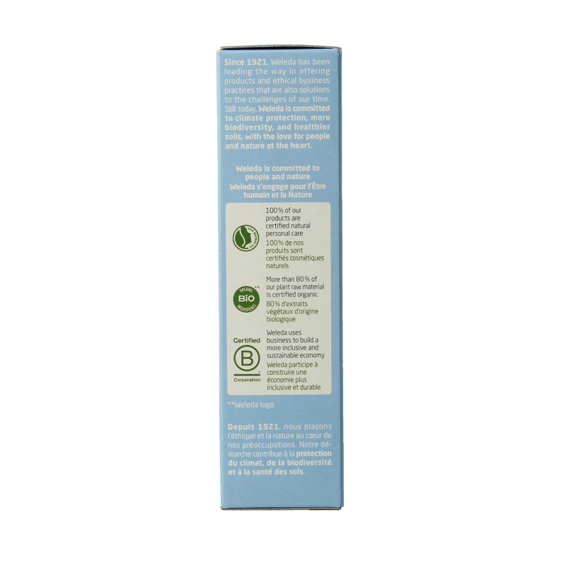 Weleda 2 - in - 1 Reiniger & toner 100 Milliliter - DrogistWereld
