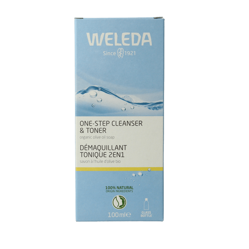 Weleda 2 - in - 1 Reiniger & toner 100 Milliliter - DrogistWereld