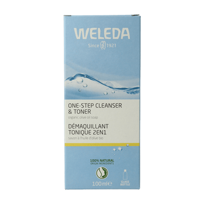 Weleda 2 - in - 1 Reiniger & toner 100 Milliliter - DrogistWereld