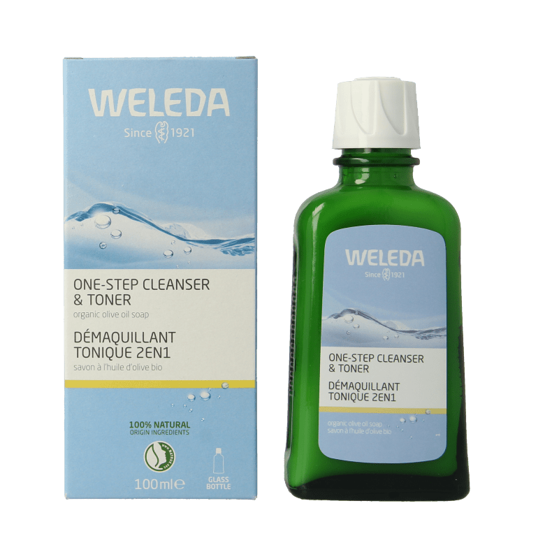 Weleda 2 - in - 1 Reiniger & toner 100 Milliliter - DrogistWereld