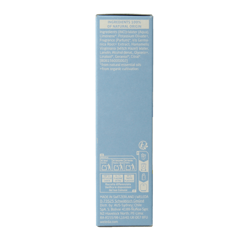 Weleda 2 - in - 1 Reiniger & toner 100 Milliliter - DrogistWereld