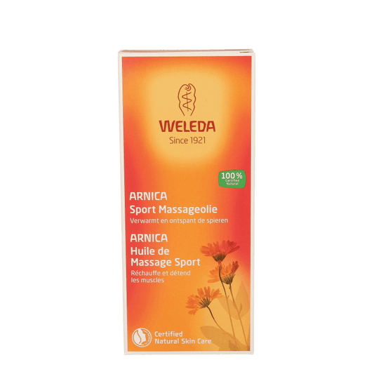 Weleda Arnica sport massageolie 200 Milliliter - DrogistWereld